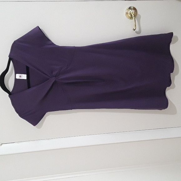 Soybu Dresses & Skirts - NWOT Soybu Purple Eggplant Dress, Small, A-line, Short Sleeves